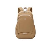 PORRASSO 25L Faltbarer Rucksack Leichter Wasserdichter Rucksack Nylon Casual Tagesrucksack mit Nass-Trocken Trennung Tasche für Reisen Wandern Den Täglich Gebrauch Khaki