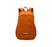 PORRASSO 25L Faltbarer Rucksack Leichter Wasserdichter Rucksack Nylon Casual Tagesrucksack mit Nass-Trocken Trennung Tasche für Reisen Wandern Den Täglich Gebrauch Gelb