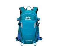 PORRASSO 25L Wanderrucksack mit Abnehmbarem Rückenpanel Outdoor Tagesrucksack mit Regenschutz Atmungsaktiver Reflektierender Rucksack für Camping Reisen Blau