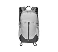 PORRASSO 25L Wanderrucksack Rucksack mit Hydratationsfach Wasserdicht Tagesrucksack mit Regenschutz Atmungsaktives Rückensystem für Outdoor Reisen CampingTäglichen Gebrauch Grau