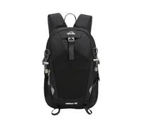 PORRASSO 25L Wanderrucksack Wasserdichter Rucksack Großer Leichter Reiserucksack Trekkingrucksack Oxford-Stoff Backpack für Damen Herren Camping Klettern Reisen Schwarz