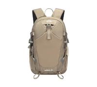 PORRASSO 25L Wanderrucksack Wasserdichter Rucksack Großer Leichter Reiserucksack Trekkingrucksack Oxford-Stoff Backpack für Damen Herren Camping Klettern Reisen Khaki
