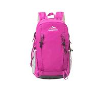 PORRASSO 30L Wanderrucksack Rucksack mit Hydratationsfach Wasserdicht Outdoor Tagesrucksack mit Atmungsaktivem Rückensystem für Camping Reisen und den täglichen Gebrauch Rosenrot