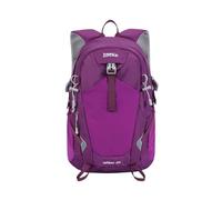 PORRASSO 30L Wanderrucksack Wasserdicht Outdoor Tagesrucksack mit Ergonomischem Druckentlastungssystem Reflektierenden Streifen Mehrtaschen Rucksack für Camping Reisen Täglicher Gebrauch Lila