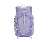 PORRASSO 30L Wanderrucksack Wasserdicht Outdoor Tagesrucksack mit Ergonomischem Druckentlastungssystem Reflektierenden Streifen Mehrtaschen Rucksack für Camping Reisen Täglicher Gebrauch Hellviolett