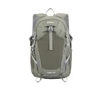 PORRASSO 30L Wanderrucksack Wasserdicht Outdoor Tagesrucksack mit Ergonomischem Druckentlastungssystem Reflektierenden Streifen Mehrtaschen Rucksack für Camping Reisen Täglicher Gebrauch Khaki