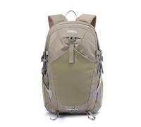 PORRASSO 35L Wanderrucksack Wasserdichter Rucksack Großer Leichter Reiserucksack mit Reflektierendem Streifen Trekkingrucksack Nylon Backpack für Damen Herren Camping Klettern Reisen Sport Khaki