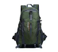 PORRASSO 40L Wanderrucksack Wasserdichter Rucksack Reiserucksack Trekkingrucksack Hiking Backpack für Damen Herren Radfahren Klettern Reisen Sport Dunkelgrün