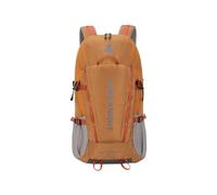 PORRASSO 45L Wanderrucksack Wasserdichter Outdoor Rucksack Großer Rucksack Reiserucksack mit Regenhülle Backpack für Wandern Bergsteigen Camping Reisen Orange
