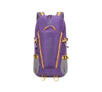 PORRASSO 45L Wanderrucksack Wasserdichter Outdoor Rucksack Großer Rucksack Reiserucksack mit Regenhülle Backpack für Wandern Bergsteigen Camping Reisen Lila