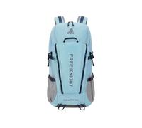 PORRASSO 45L Wanderrucksack Wasserdichter Outdoor Rucksack Großer Rucksack Reiserucksack mit Regenhülle Backpack für Wandern Bergsteigen Camping Reisen Blau