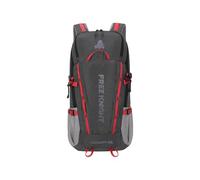 PORRASSO 45L Wanderrucksack Wasserdichter Outdoor Rucksack Großer Rucksack Reiserucksack mit Regenhülle Backpack für Wandern Bergsteigen Camping Reisen Schwarz