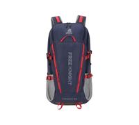 PORRASSO 45L Wanderrucksack Wasserdichter Outdoor Rucksack Großer Rucksack Reiserucksack mit Regenhülle Backpack für Wandern Bergsteigen Camping Reisen Marineblau