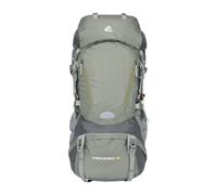 PORRASSO 60L Outdoor Rucksack Wanderrucksack Großer Rucksack Reiserucksack mit Regenhülle Herren Damen Backpack für Wandern Bergsteigen Camping Reisen Grün