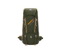 PORRASSO 65L Wanderrucksack Wasserdichter Outdoor Rucksack Großer Rucksack Reiserucksack mit Regenhülle Herren Damen Backpack für Wandern Bergsteigen Camping Reisen Armeegrün