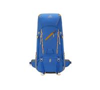 PORRASSO 65L Wanderrucksack Wasserdichter Outdoor Rucksack Großer Rucksack Reiserucksack mit Regenhülle Herren Damen Backpack für Wandern Bergsteigen Camping Reisen Blau