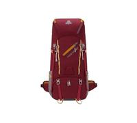 PORRASSO 65L Wanderrucksack Wasserdichter Outdoor Rucksack Großer Rucksack Reiserucksack mit Regenhülle Herren Damen Backpack für Wandern Bergsteigen Camping Reisen Rot
