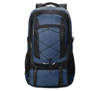PORRASSO 75L Wanderrucksack Wasserdichter Rucksack Reiserucksack Trekkingrucksack Hiking Backpack für Damen Herren Camping Klettern Reisen Sport Marineblau
