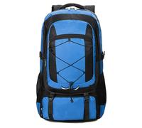 PORRASSO 75L Wanderrucksack Wasserdichter Rucksack Reiserucksack Trekkingrucksack Hiking Backpack für Damen Herren Camping Klettern Reisen Sport Blau