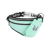 PORRASSO Bauchtasche Damen Herren Gürteltasche Wasserdicht Hüfttasche Reflektierende Bum Bag mit Verstellbarem Gürtel (65-128CM) Sport Umhängetasche für Laufen Wandern Radfahren Wandern Grün