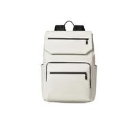 PORRASSO Casual Rucksack Wasserdichter Laptop-Rucksack Rucksäcke Teenager Schultasche Herren Praktisch Backpack für Arbeit Reisen Täglichen Gebrauch Cremeweiß