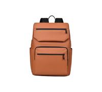 PORRASSO Casual Rucksack Wasserdichter Laptop-Rucksack Rucksäcke Teenager Schultasche Herren Praktisch Backpack für Arbeit Reisen Täglichen Gebrauch Orange