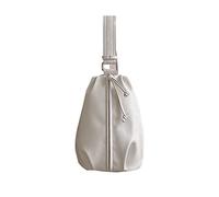 PORRASSO Damen Brusttasche Mode Sling Bag Mädchen Wasserdicht Schultertasche PU Leder Umhängetasche Reisen Wandern Sport Crossbody Bag Weiß