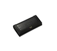 PORRASSO Damen Geldbörse Elegant Geldbeutel Kreditkartenetui Brieftasche mit Mehreren Fächern Portemonnaie Kartenetui Geldbörse Schwarz