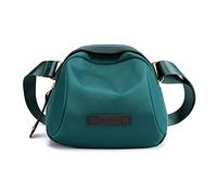 PORRASSO Damen Umhängetasche Casual Schultertasche Mädchen Gürteltasche Leicht Bauchtasche für Arbeit Reisen Einkaufen Wandern Sport Grün