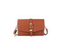 PORRASSO Elegant Geldbörse Umhängetasche Handy Damen Portemonnaie PU Geldbeutel Schultertasche für Party Hochzeit Reisen Braun