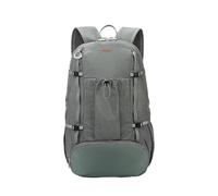 PORRASSO Faltbarer Rucksack Wanderrucksack 20 L Wasserdichter Ultraleichter Reiserucksack Hiking Backpack für Damen Herren Camping Reisen Grau