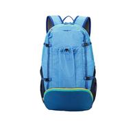 PORRASSO Faltbarer Rucksack Wanderrucksack 20 L Wasserdichter Ultraleichter Reiserucksack Hiking Backpack für Damen Herren Camping Reisen Blau