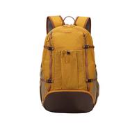 PORRASSO Faltbarer Rucksack Wanderrucksack 20 L Wasserdichter Ultraleichter Reiserucksack Hiking Backpack für Damen Herren Camping Reisen Gelb