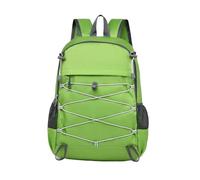 PORRASSO Faltbarer Rucksack Wanderrucksack Großer Reiserucksack Wasserdichter Daypack Damen Herren Hiking Backpack für Camping Klettern Reisen Sport Hellgrün