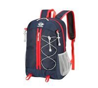 PORRASSO Faltbarer Rucksack Wanderrucksack Reiserucksack Wasserdichter Daypack mit Reflexionsdesign Leichter Hiking Backpack für Damen Herren Camping Klettern Reisen Sport Dunkelblau A