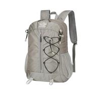 PORRASSO Faltbarer Rucksack Wanderrucksack Reiserucksack Wasserdichter Daypack mit Reflexionsdesign Leichter Hiking Backpack für Damen Herren Camping Klettern Reisen Sport Grau A