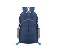 PORRASSO Faltbarer Rucksack Wasserdichter Reiserucksack Wanderrucksack Daypack Damen Herren Hiking Backpack für Camping Klettern Reisen Täglicher Gebrauch Dunkelblau