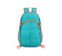 PORRASSO Faltbarer Rucksack Wasserdichter Reiserucksack Wanderrucksack Daypack Damen Herren Hiking Backpack für Camping Klettern Reisen Täglicher Gebrauch Blauer See