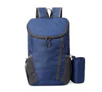 PORRASSO Faltbarer Wanderrucksack Ultraleichter Rucksack 20 L Wasserdichter Reiserucksack Hiking Backpack für Damen Herren Camping Radfahren Reisen Sport Dunkelblau