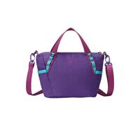 PORRASSO Leichte Umhängetasche Damen Wasserabweisende Nylon Tragetasche Multifunktionale Schultertasche mit Verstellbarem Riemen Mini Alltagstasche für Reisen Einkaufen Pendeln Lila