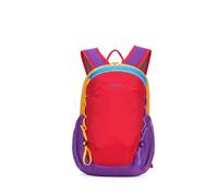 PORRASSO Leichter Rucksack Casual Schultasche Daypack Rucksäcke Groß Nylon Schulrucksack für Frauen Herren Geschäft Schule Reise Täglicher Gebrauch Rot
