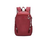 PORRASSO Leichter Rucksack Casual Schultasche Frauen Daypack Rucksäcke Groß Nylon Schulrucksack für Hiking Reise Täglicher Gebrauch Burgund