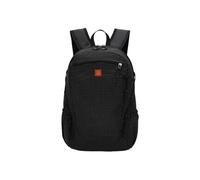 PORRASSO Leichter Rucksack Casual Schultasche Frauen Daypack Rucksäcke Groß Nylon Schulrucksack für Hiking Reise Täglicher Gebrauch Schwarz