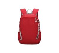 PORRASSO Leichter Rucksack Casual Schultasche Frauen Daypack Rucksäcke Groß Nylon Schulrucksack für Hiking Reise Täglicher Gebrauch Rot
