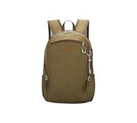 PORRASSO Leichter Rucksack Casual Schultasche Frauen Daypack Rucksäcke Groß Nylon Schulrucksack für Hiking Reise Täglicher Gebrauch Khaki