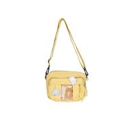 PORRASSO Mädchen Umhängetasche Süße Schultertasche Nylon Messenger-Tasche Crossbody Bag für Reisen Täglichen Gebrau Gelb A