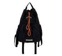 PORRASSO Mode Rucksack Schulrucksack Damen Rucksäcke Teenager Schultasche Leichtgewicht Backpack für Reisen Täglicher Gebrauch Schwarz