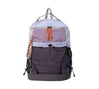 PORRASSO Mode Rucksack Wasserdichter Schulrucksack Damen Herren Rucksäcke Teenager Schultasche Leichtgewicht Backpack für Trekking Reisen Sport Täglicher Gebrauch Lila B