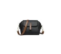 PORRASSO Mode Umhängetasche Damen Schultertasche PU Handtasche für Dating Reisen Täglichen Gebrauch Schwarz