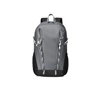 PORRASSO Outdoor Wanderrucksack 30L Großer Kapazitäts Rucksack Wasserdichter Camping Tagesrucksack mit Atmungsaktivem Rückenteil für Wandern Reisen Täglicher Gebrauch Grau